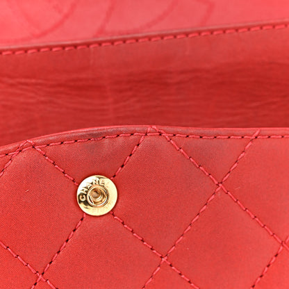 Chanel Iridescent Calfskin Quilted 2.55 Reissue 226 Flap Red 13 of 15