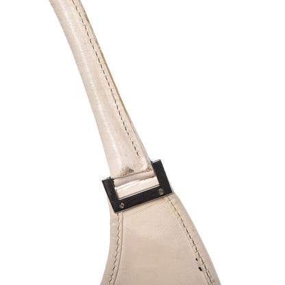 Gucci Canvas Bardot Shoulder Bag White Black 12 of 26