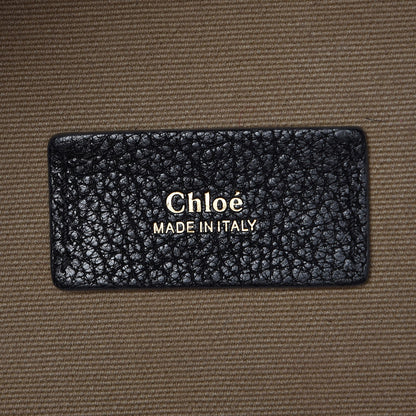 Chloe Calfskin Medium Everston Satchel Black 6 of 12