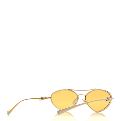 Tiffany Metal Knot Sunglasses TF3117 Pale Gold 4 of 8