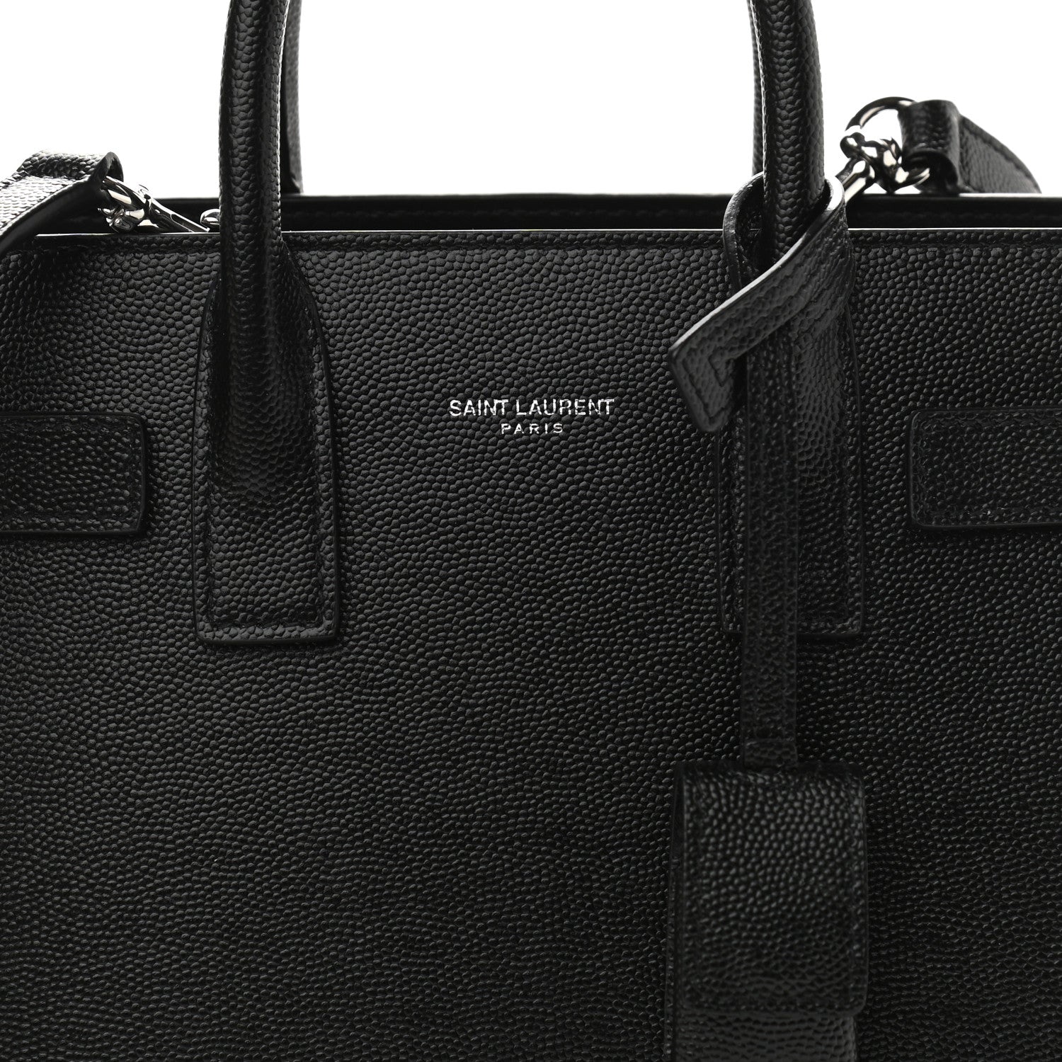 Saint Laurent Grain De Poudre Nano Sac De Jour Black 8 of 10