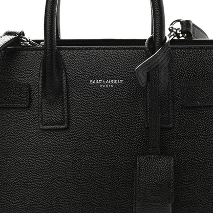 Saint Laurent Grain De Poudre Nano Sac De Jour Black 8 of 10
