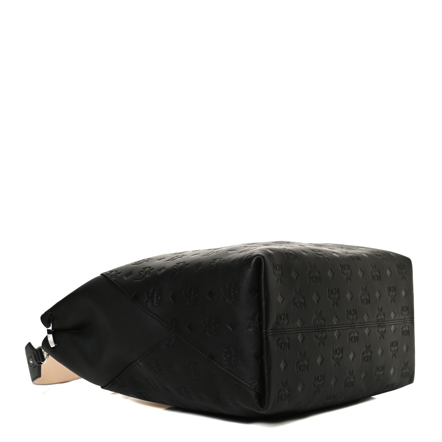 MCM Calfskin Ottomar Large Klara Hobo Black 4 of 14