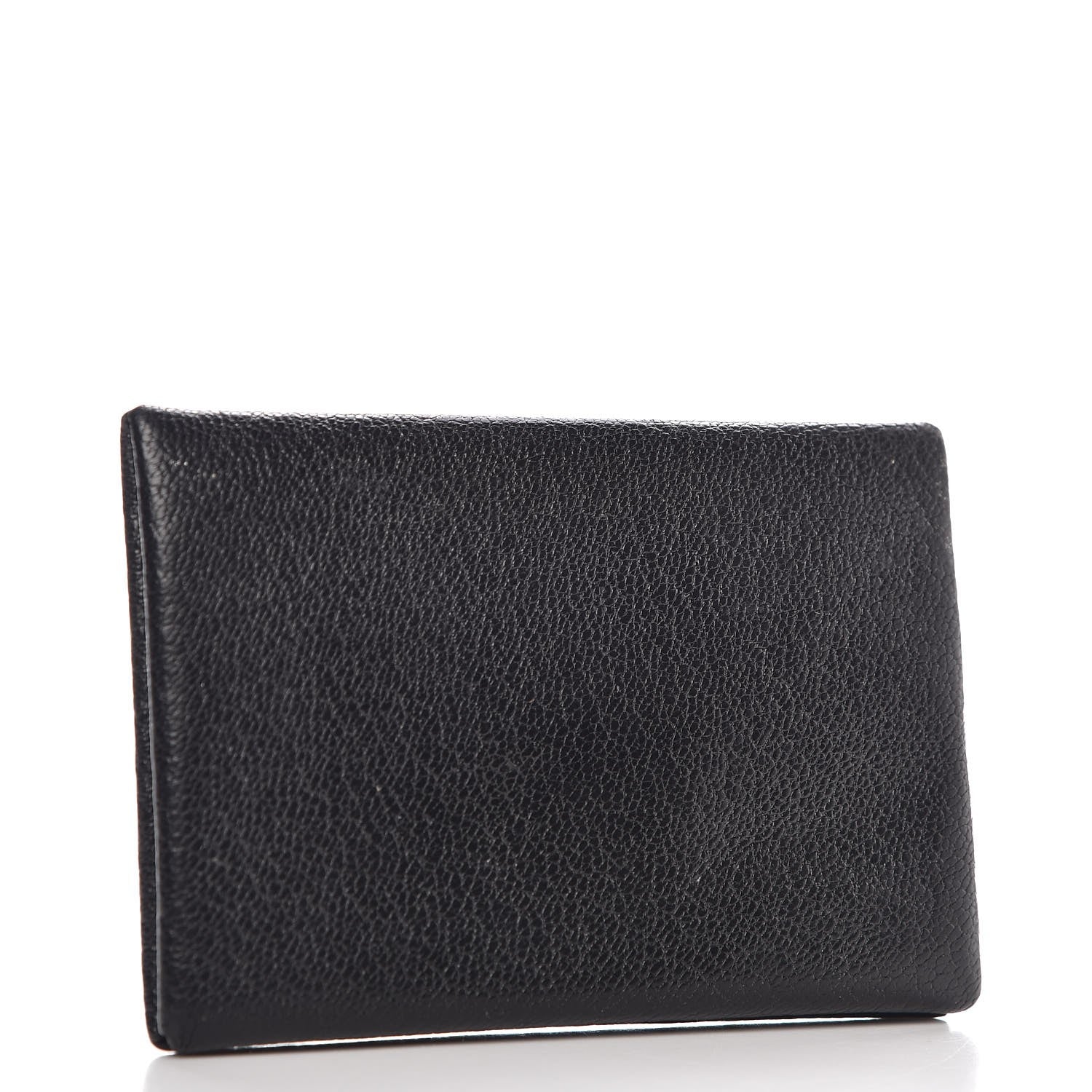 Hermes Chevre Mysore Calvi Card Case Black 3 of 6