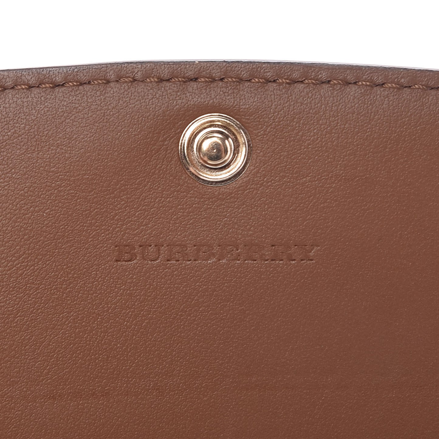 Haymarket Check Halton Wallet Tan