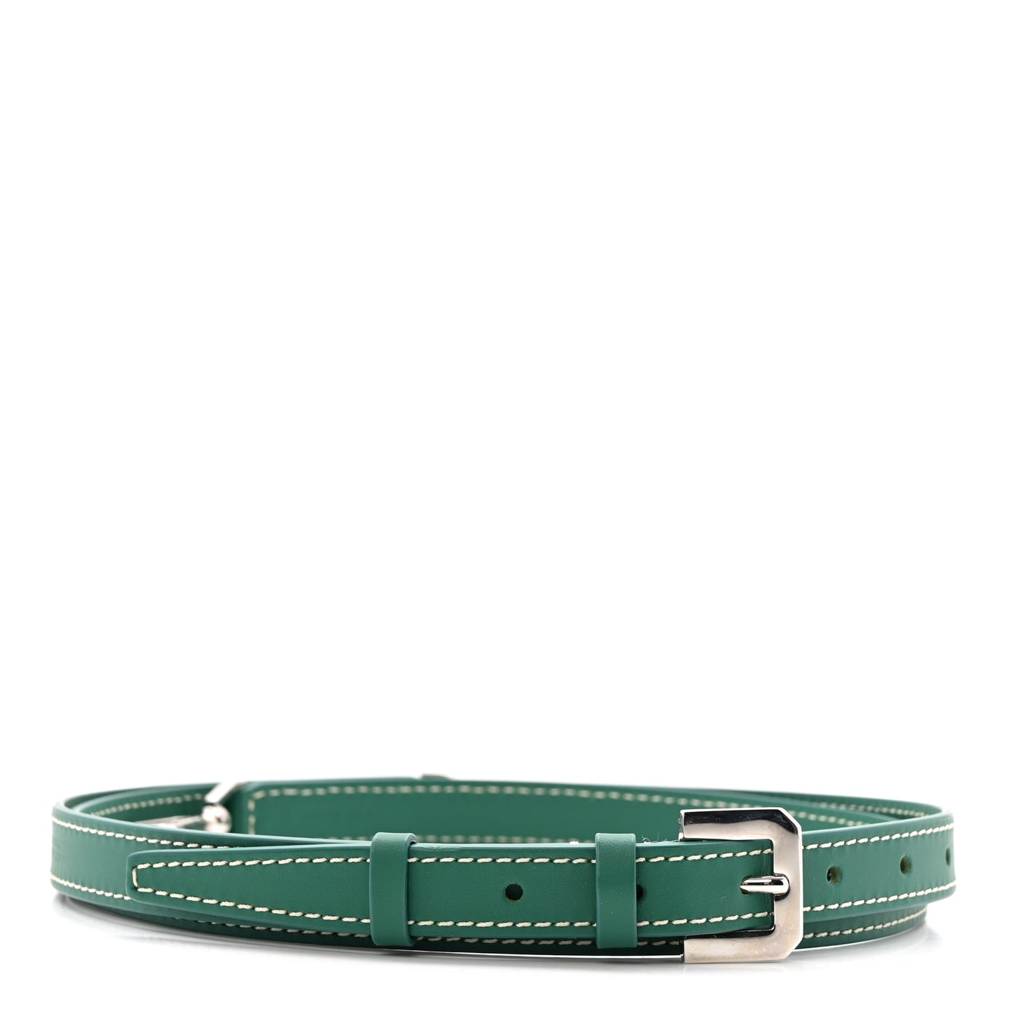 Calfskin Adjustable Shoulder Strap Green