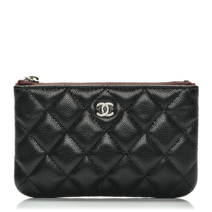 Chanel Caviar Quilted Small Cosmetic Case Black 1 of 7