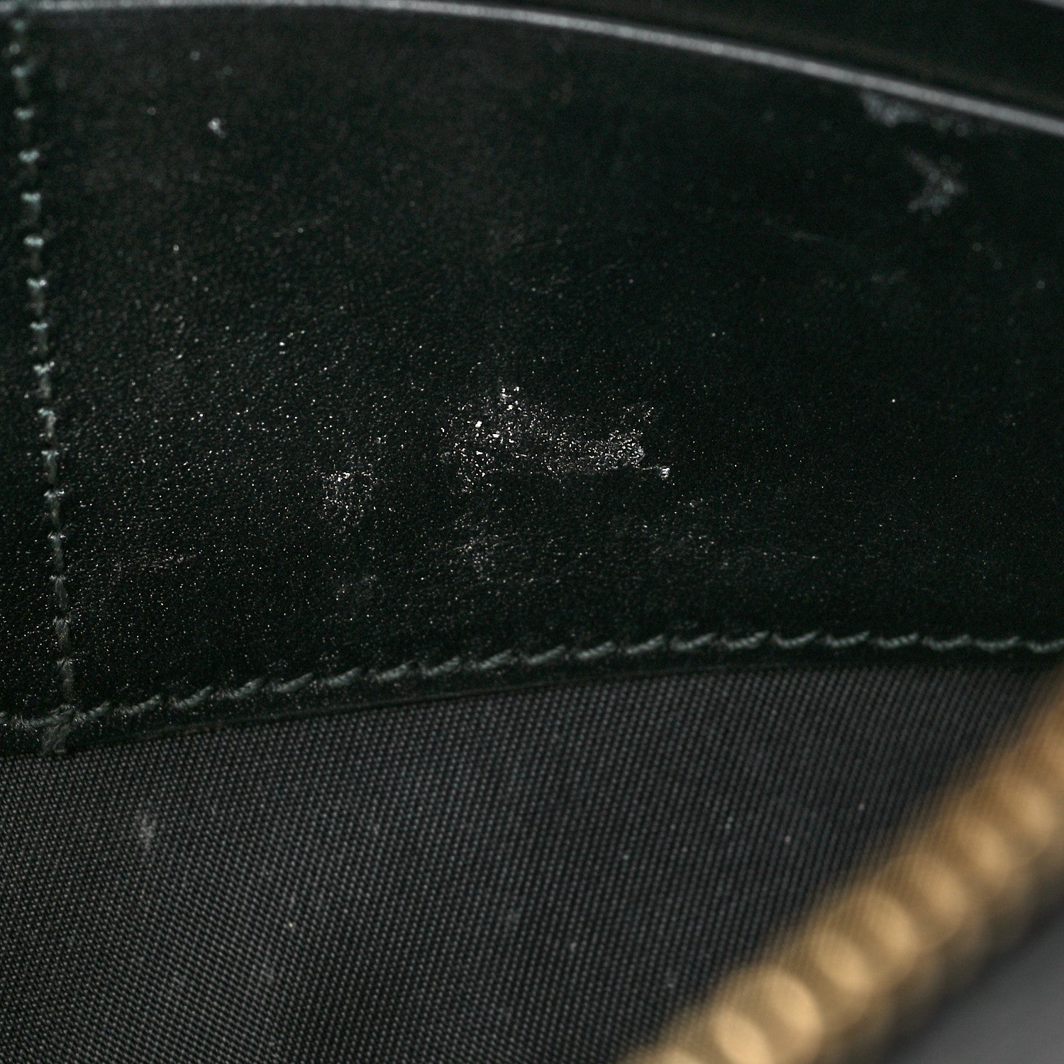 Gucci Guccissima Signature Wrist Wallet Black 6 of 7