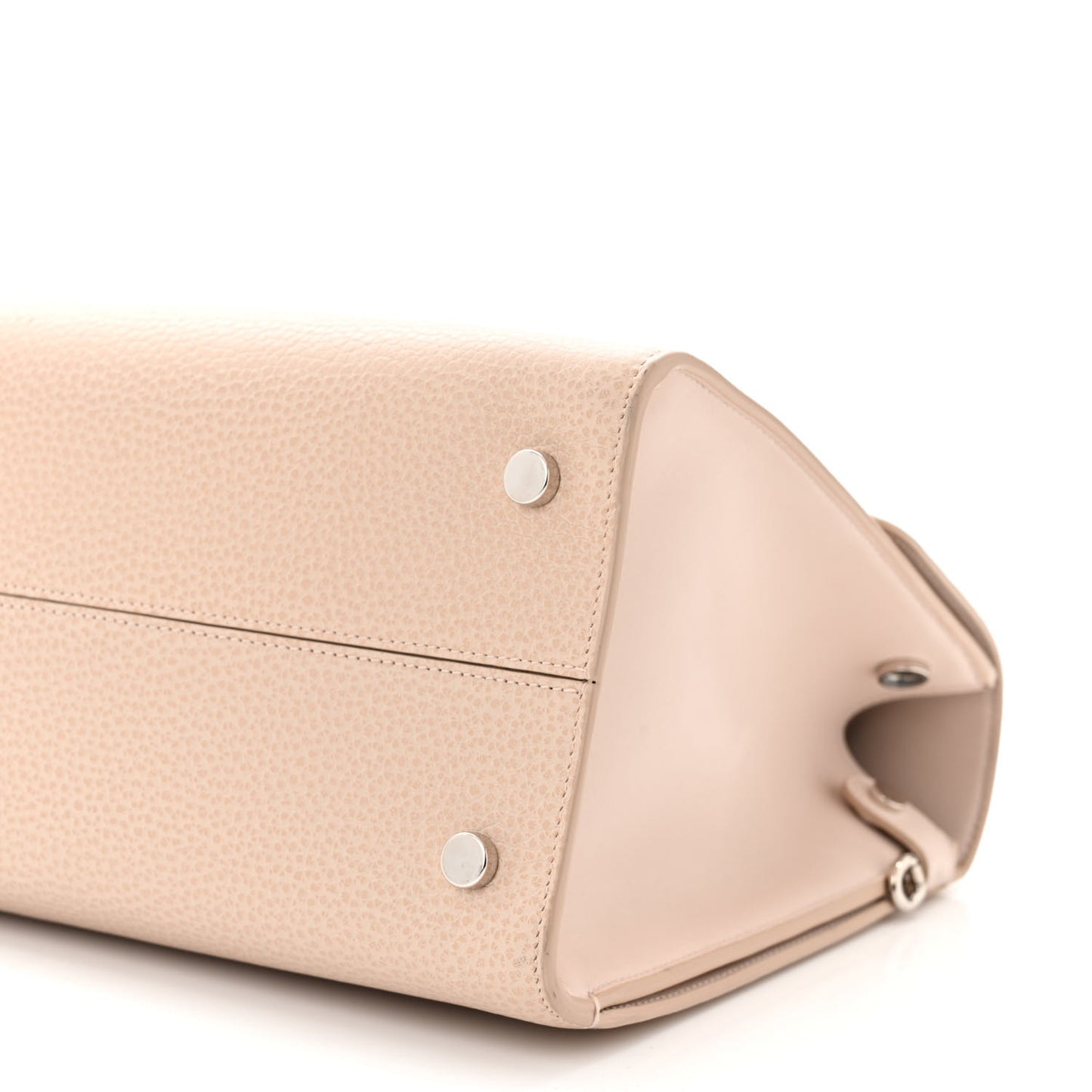 Grained Calfskin Medium Diorever Flap Tapioca