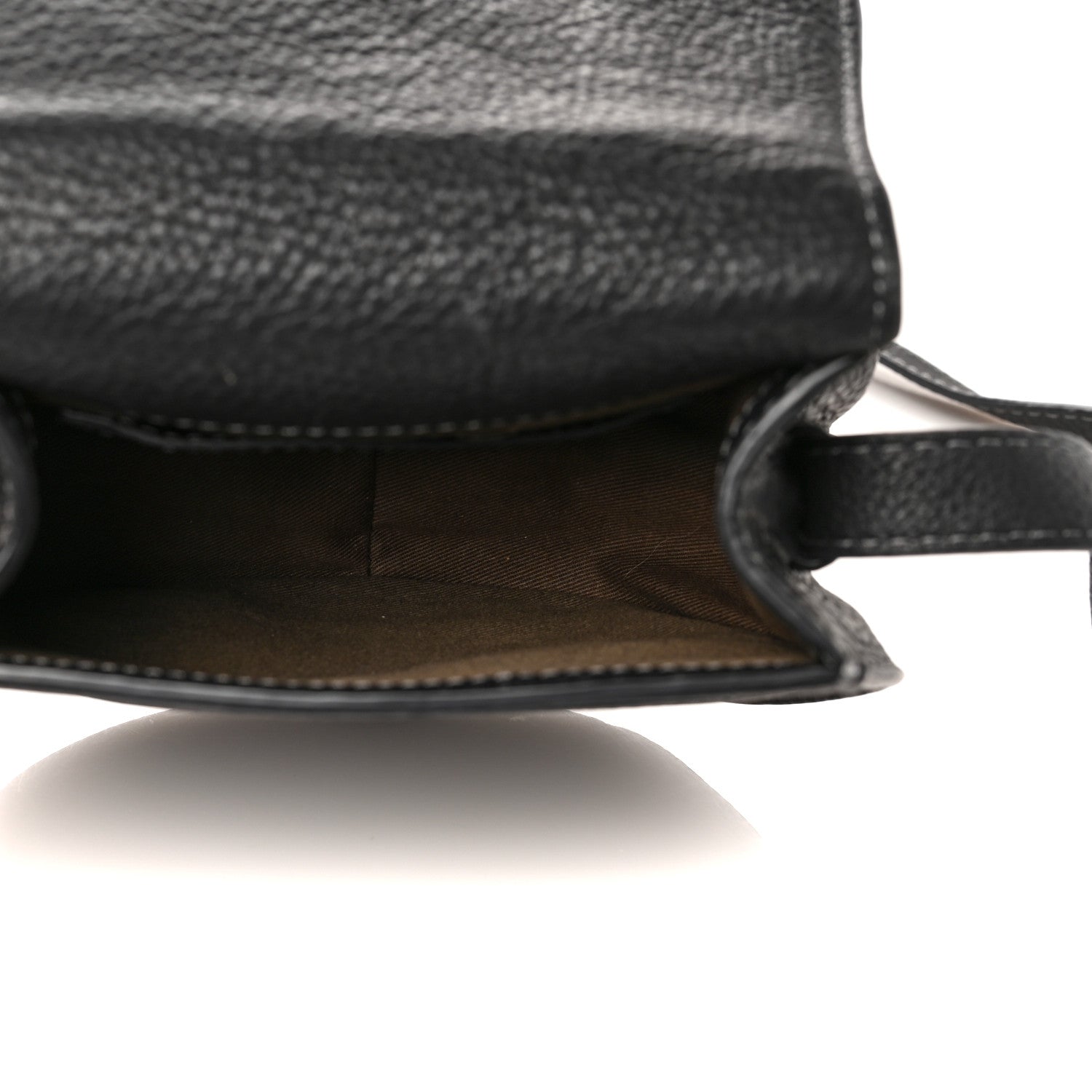 Chloe Calfskin Mini Marcie Round Crossbody Bag Black 5 of 10