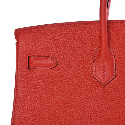 Hermes Togo Birkin 40 Geranium 33 of 38