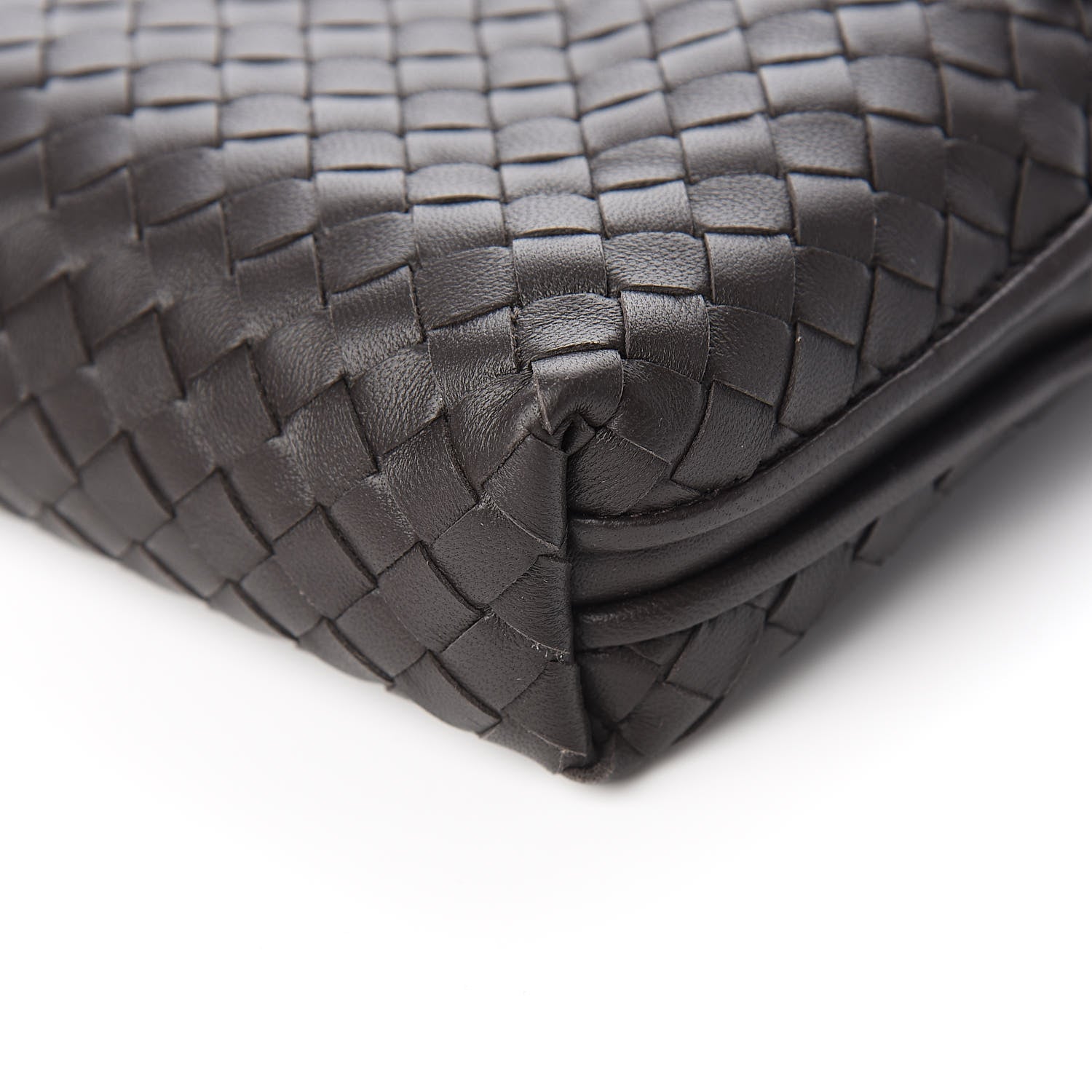 Bottega Veneta Nappa Intrecciato Nodini Bag Ebano 9 of 10