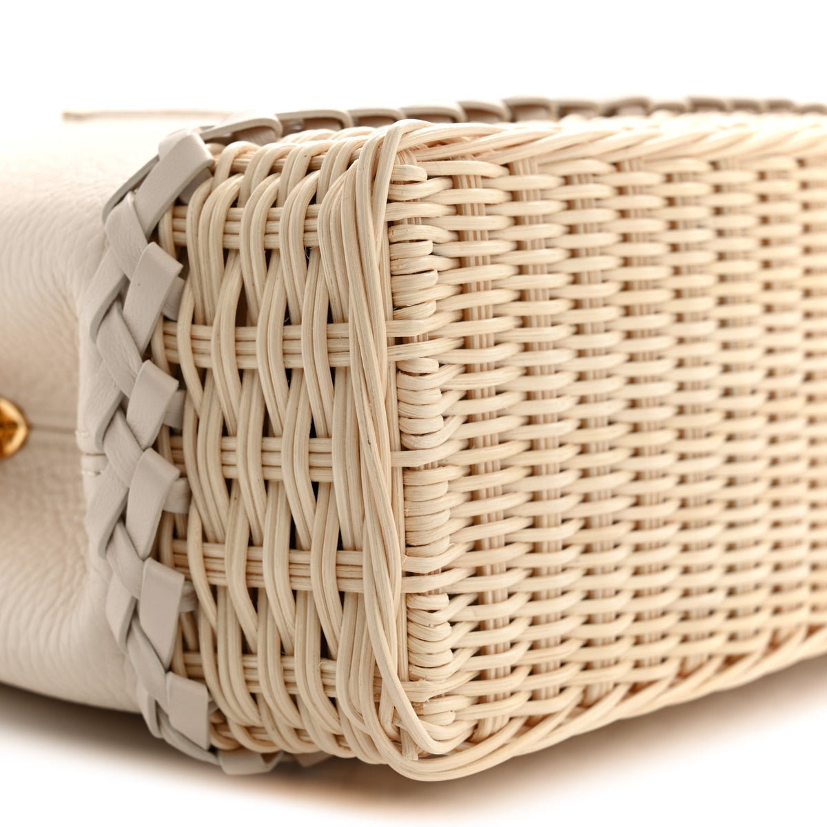 Rattan Taurillon Capucines BB Vanilla