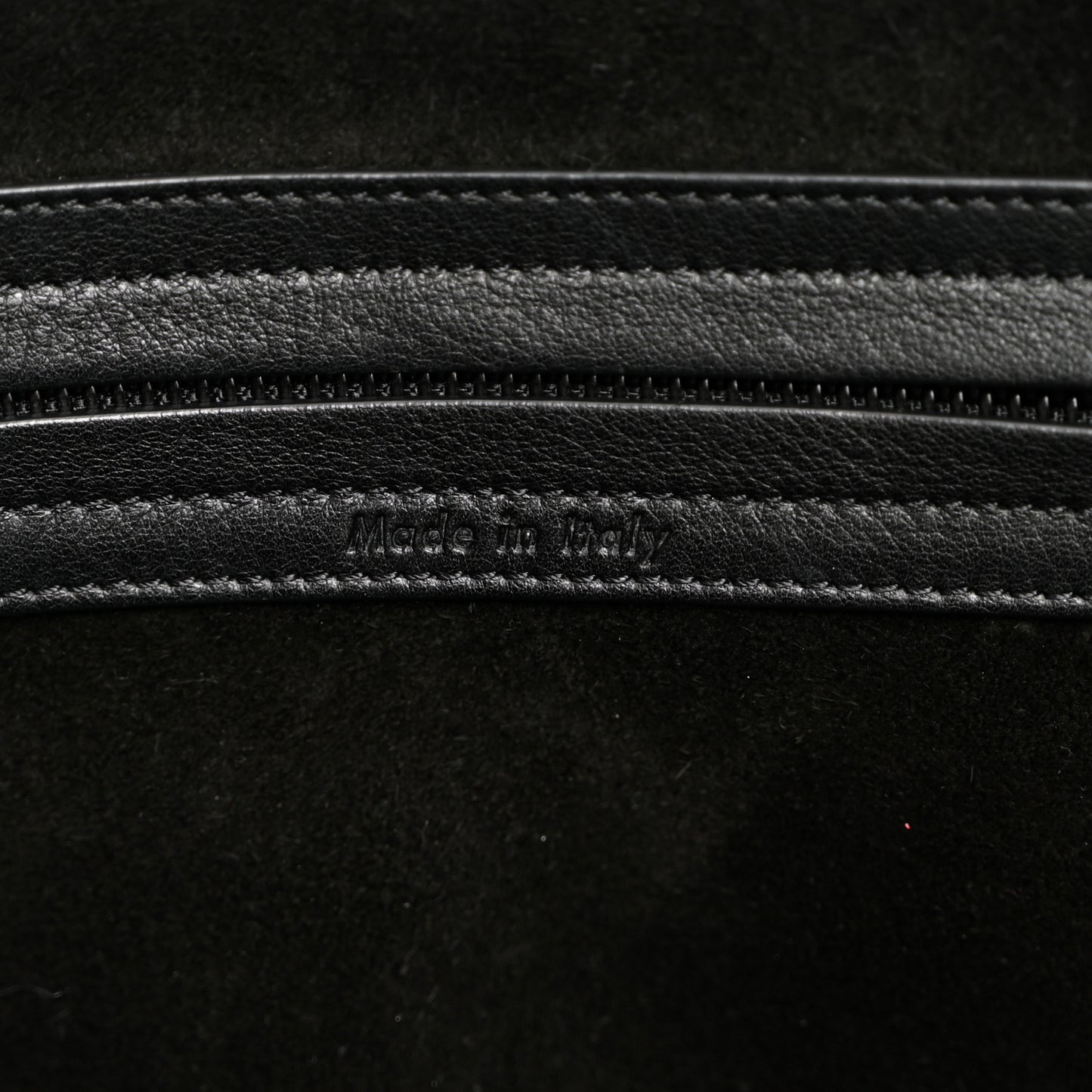 Supple Calfskin Medium Phantom Luggage Black