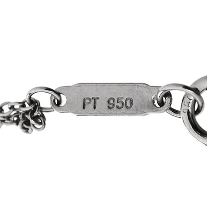 Tiffany Platinum Diamond .12ctw Victoria Double Chain Bracelet 4 of 4
