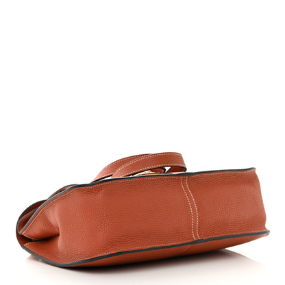 Hermes Taurillon Clemence Halzan 31 Cuivre 6 of 14