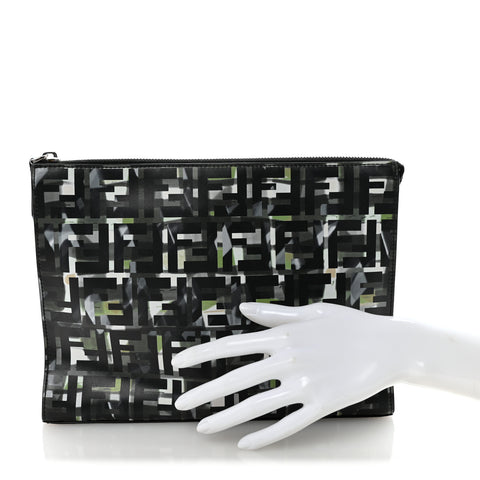 Vitello CamouFF Zip Pouch Black Multicolor