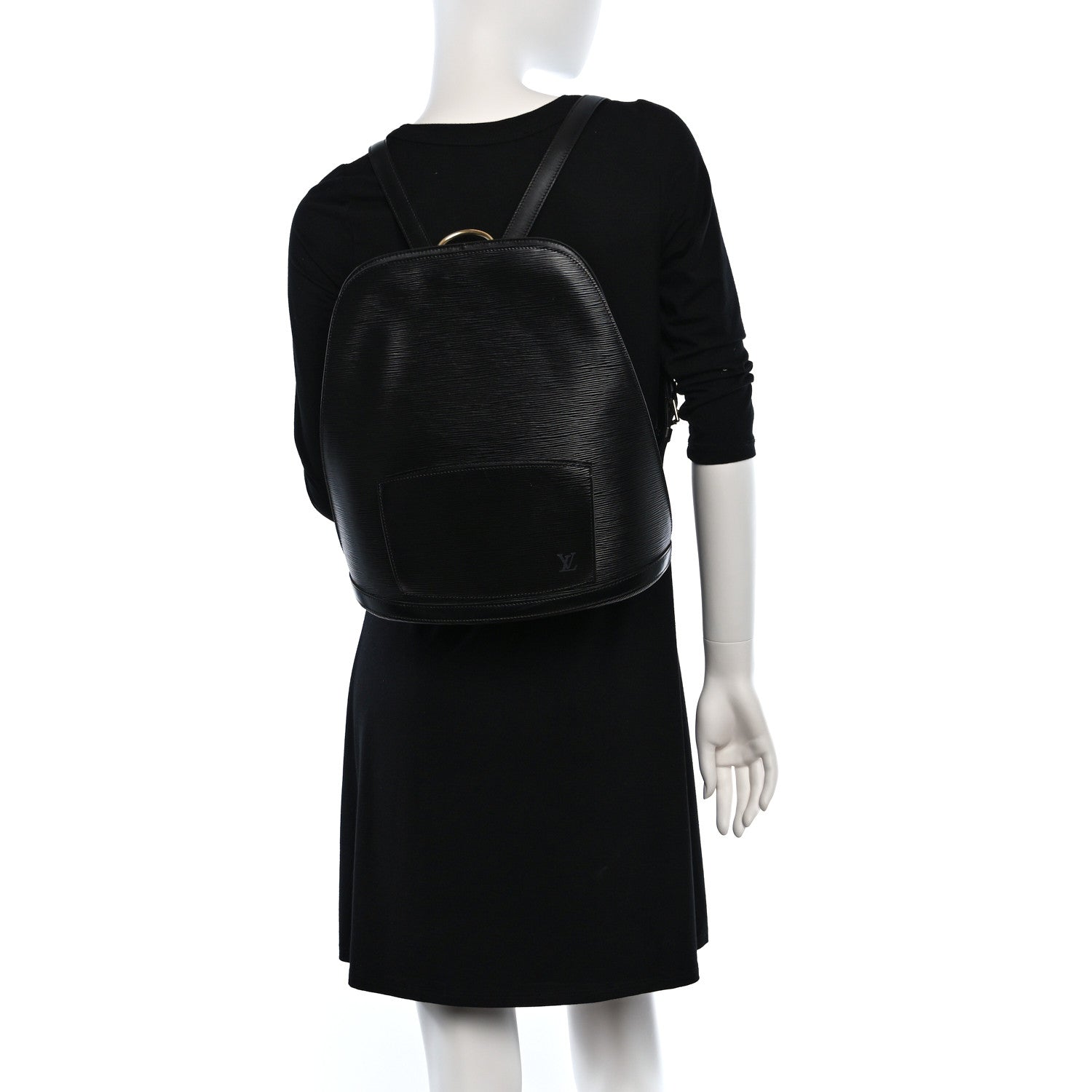Louis Vuitton Epi Gobelins Backpack Black 3 of 8