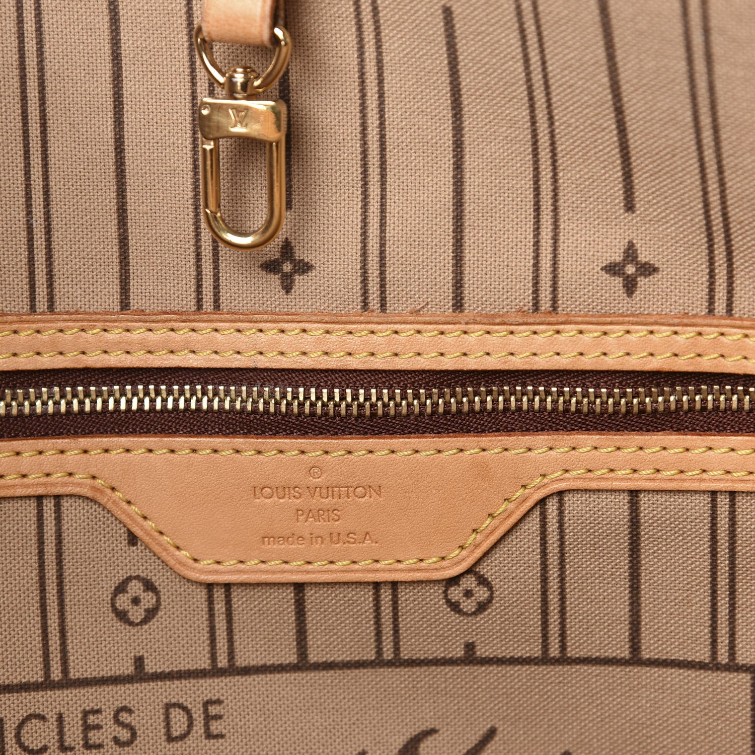 Louis Vuitton Monogram Neverfull MM 8 of 12