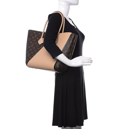 Louis Vuitton Calfskin Monogram Kimono Tote Dune 2 of 10
