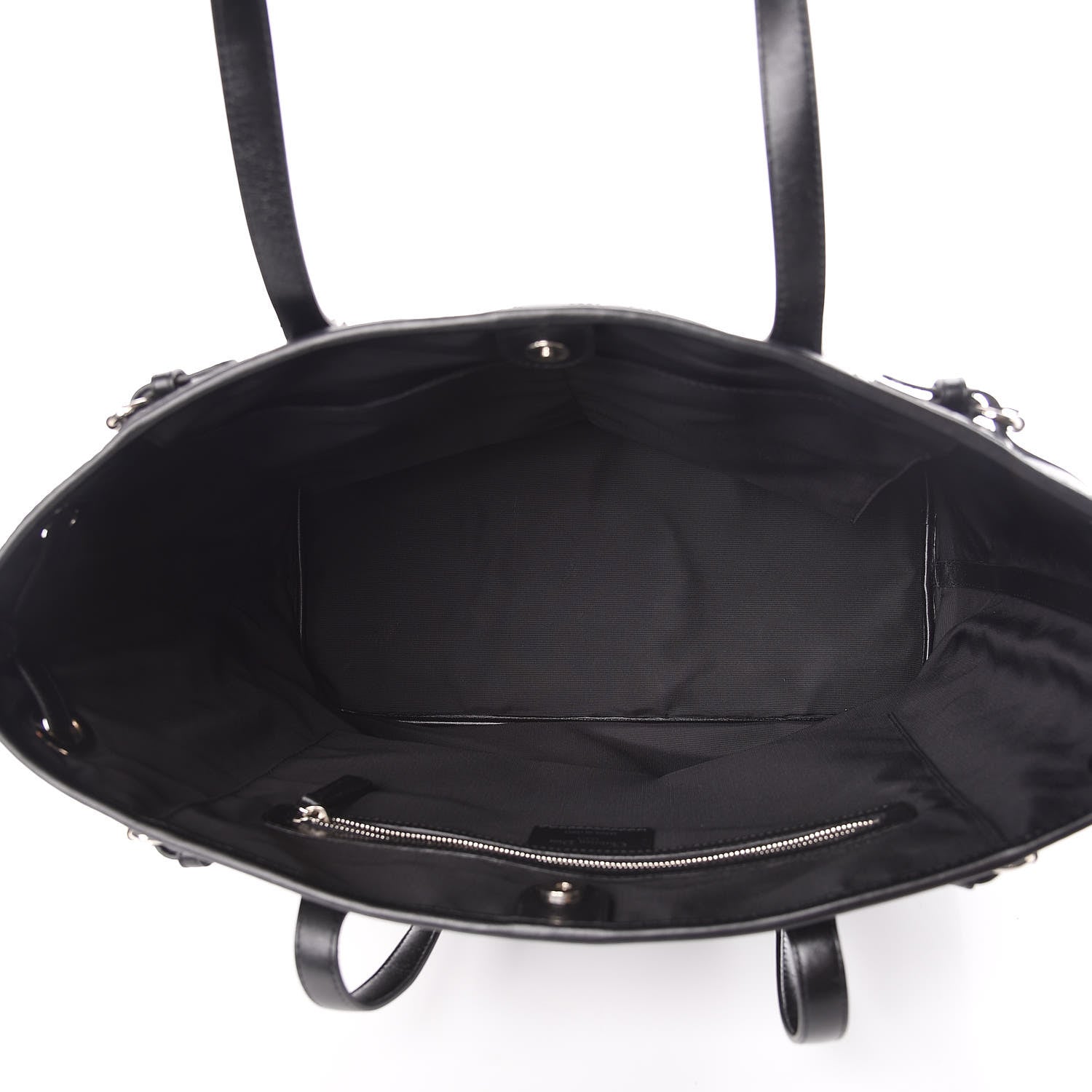 Christian Dior Patent Cannage Medium Panarea Tote Black 5 of 9