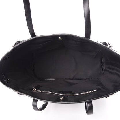 Christian Dior Patent Cannage Medium Panarea Tote Black 5 of 9