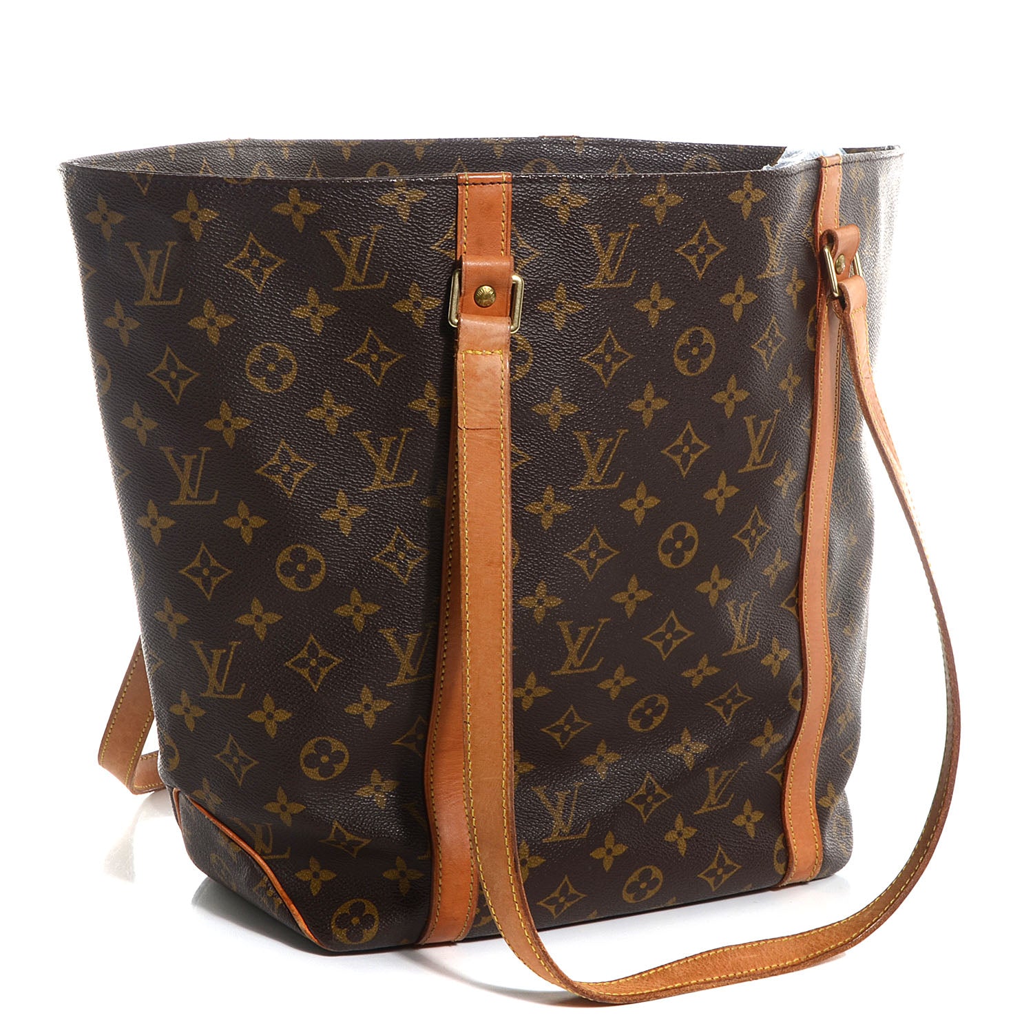 Louis Vuitton Monogram Sac Shopping Tote 3 of 7