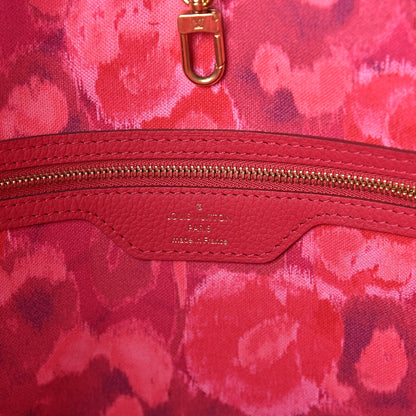 Louis Vuitton Monogram Articles de Voyage Ikat Neverfull MM Rose Indien 6 of 12