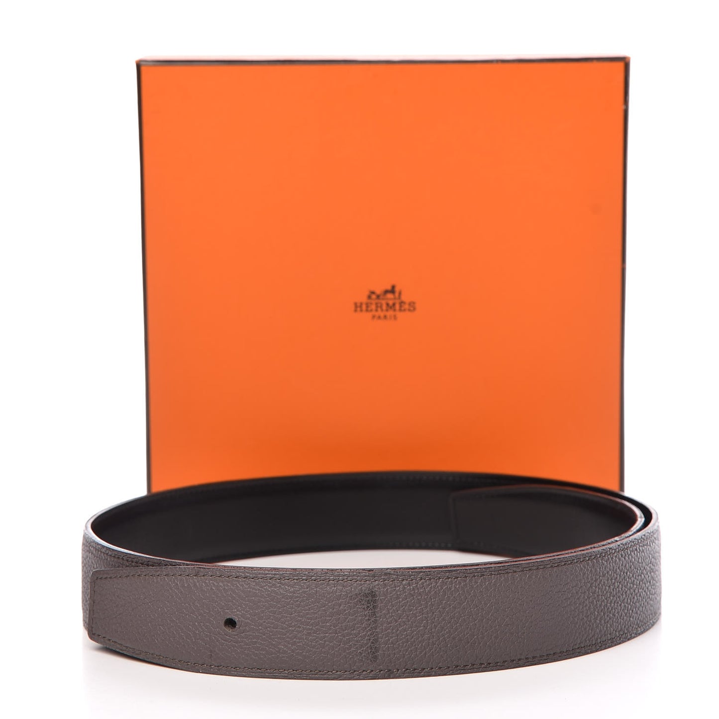 Box Togo 32mm Belt Strap 80 Black Etain