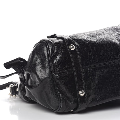Miu Miu Vitello Lux Mini Bow Bag Black 10 of 11