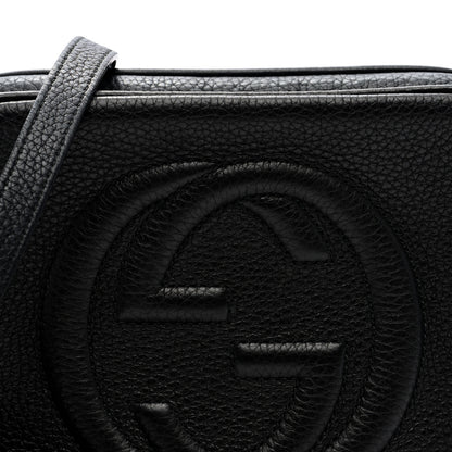 Gucci Pebbled Calfskin Small Soho Disco Bag Black 8 of 10