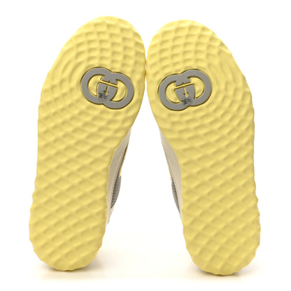 Gucci Dali Soft Calfskin Womens Mac80 Sneakers 35 Off White Grey Sky Yellow 38.5 Off White Grey Sky Yellow 6 of 10