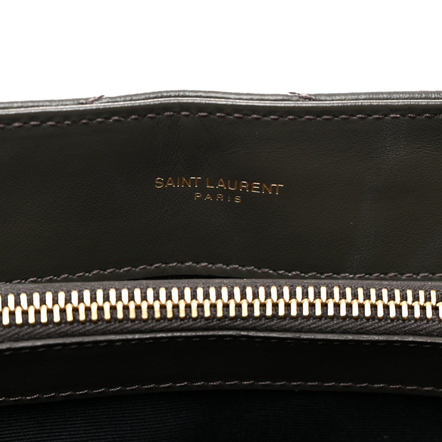 Calfskin Y Quilted Monogram Medium Loulou Chain Satchel Pebble