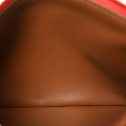 Louis Vuitton Calfskin Monogram Speedy P9 Bandouliere 50 Pochette Red 5 of 8