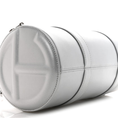 Telfar Vegan Leather Medium Duffle Silver 8 of 9