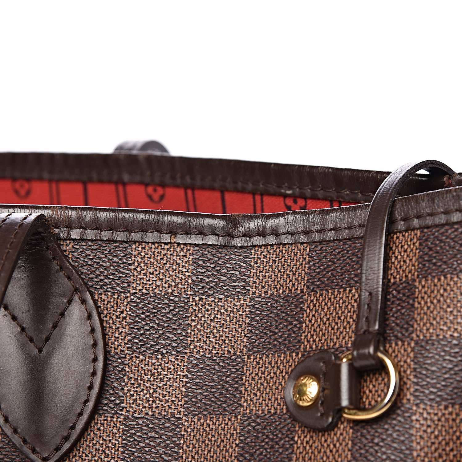 Louis Vuitton Damier Ebene Neverfull MM 18 of 24