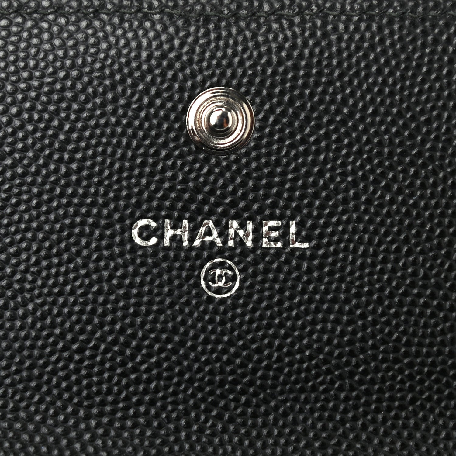 Chanel Caviar Quilted Long Boy Flap Wallet Black 6 of 8