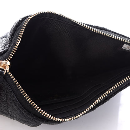 Chanel Caviar Quilted Boy iPhone Pouch Black 6 of 8