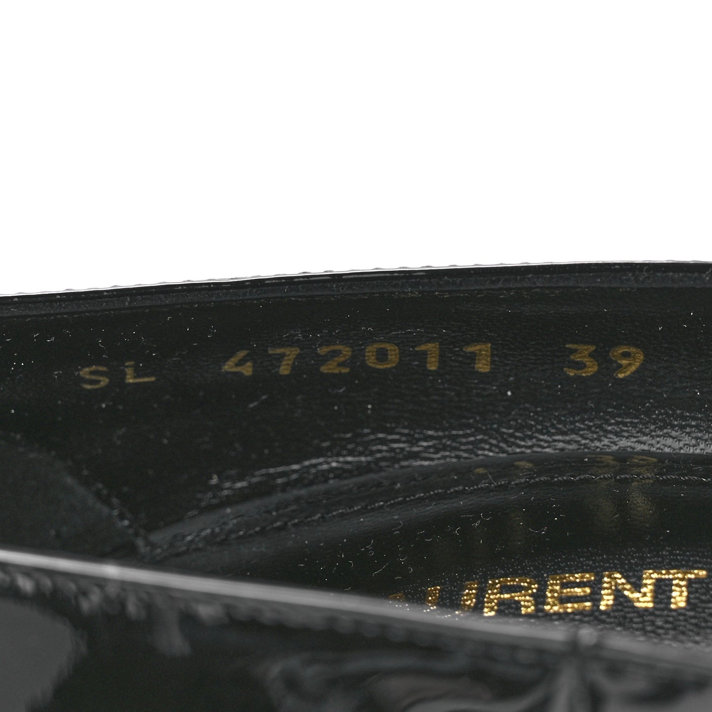 Patent Opyum 110 Pumps 39 Black Gold