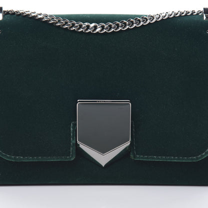 Jimmy Choo Velvet Lockett Petite Shoulder Bag Bottle 7 of 13
