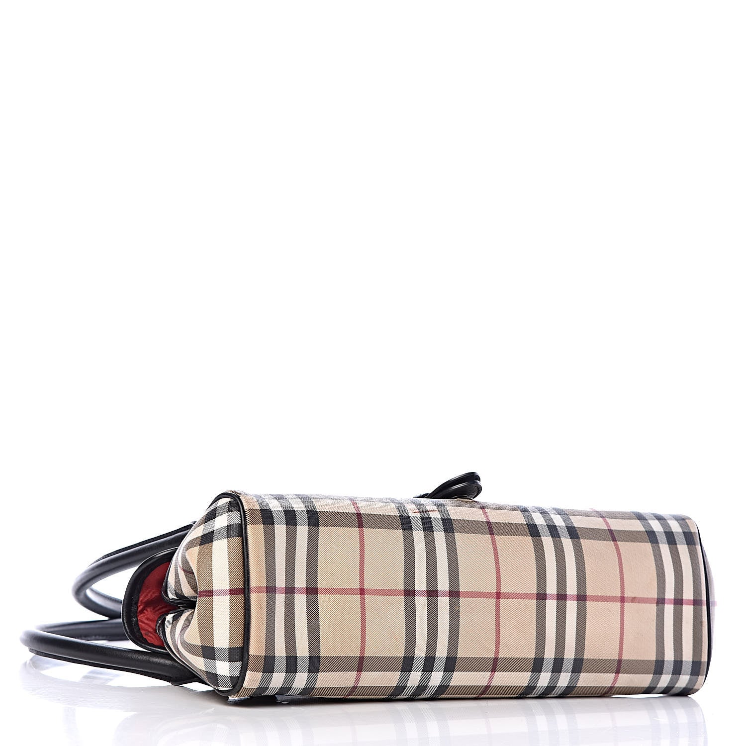 Burberry House Check Satchel Black 4 of 17