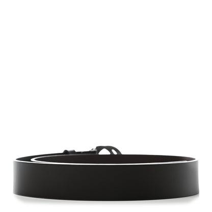Gucci Selleria Calfskin Nickel Interlocking G 37mm Belt 90 36 Cocoa 2 of 5