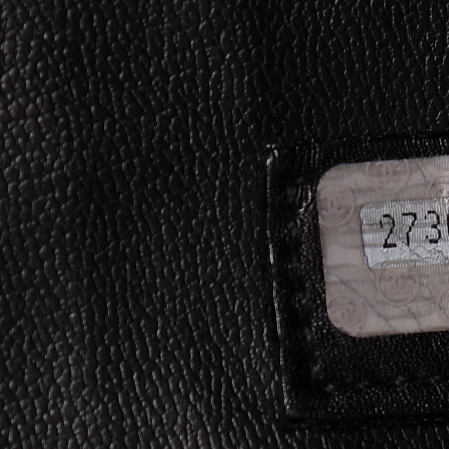 Chanel Calfskin Stitched XL Weekender Black 9 of 14