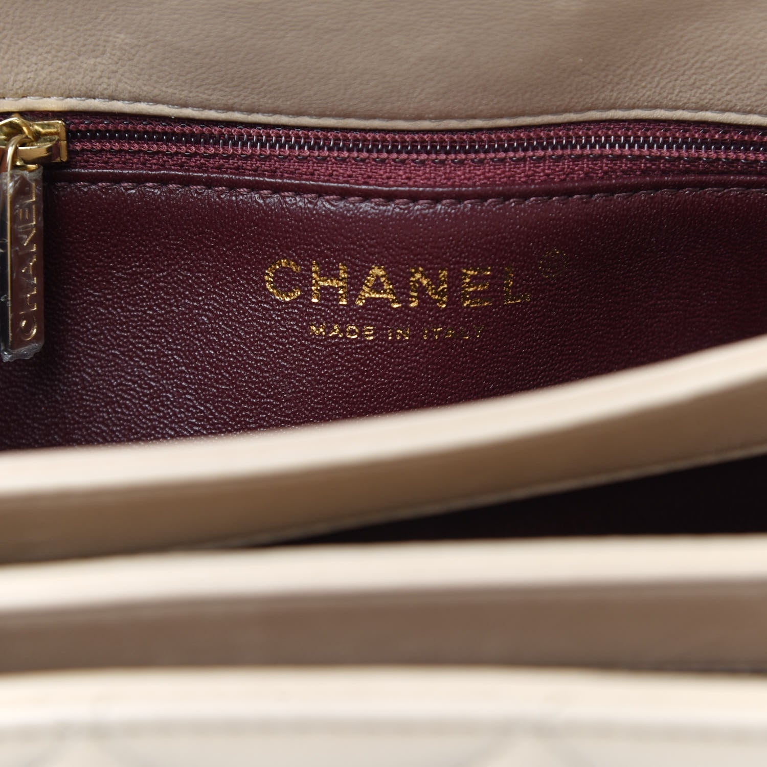 Chanel Lambskin Quilted Small Trendy CC Dual Handle Flap Bag Beige 6 of 11