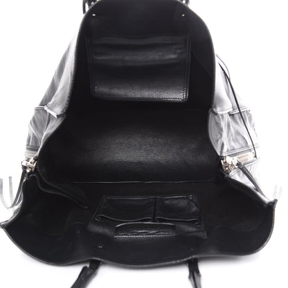 Balenciaga Supple Calfskin Papier A4 Zip Around Tote Black 5 of 22