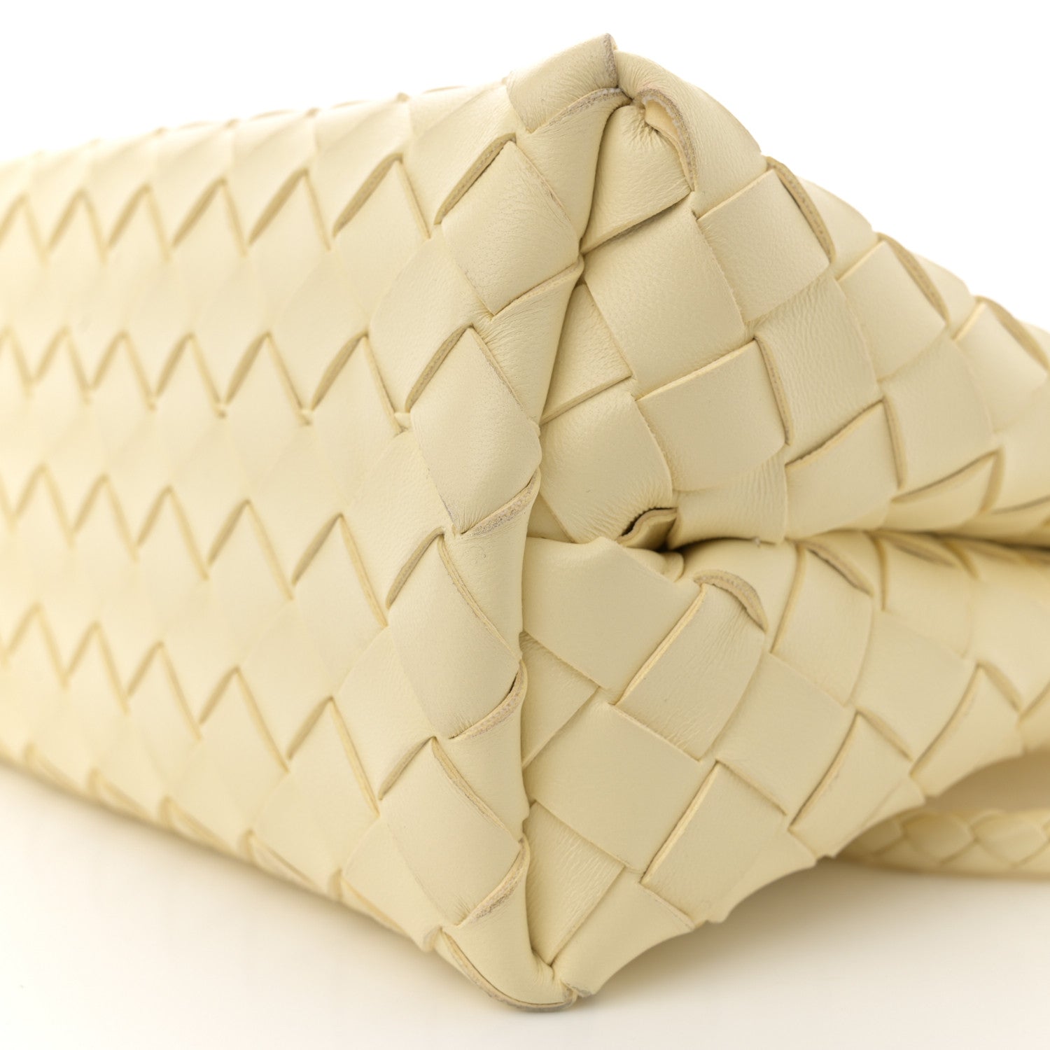 Bottega Veneta Nappa Intrecciato Small Andiamo Shoulder Bag Chamomile 9 of 11