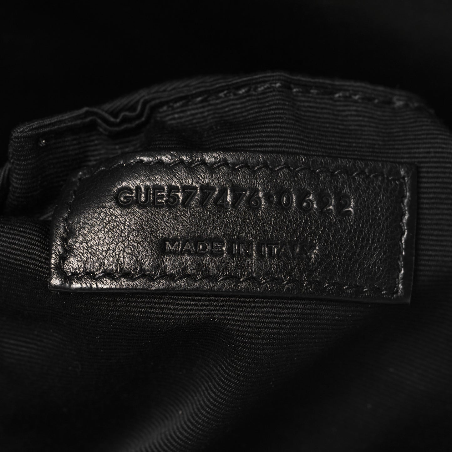 Lambskin Quilted Small Loulou Puffer Monogram Chain Satchel Black