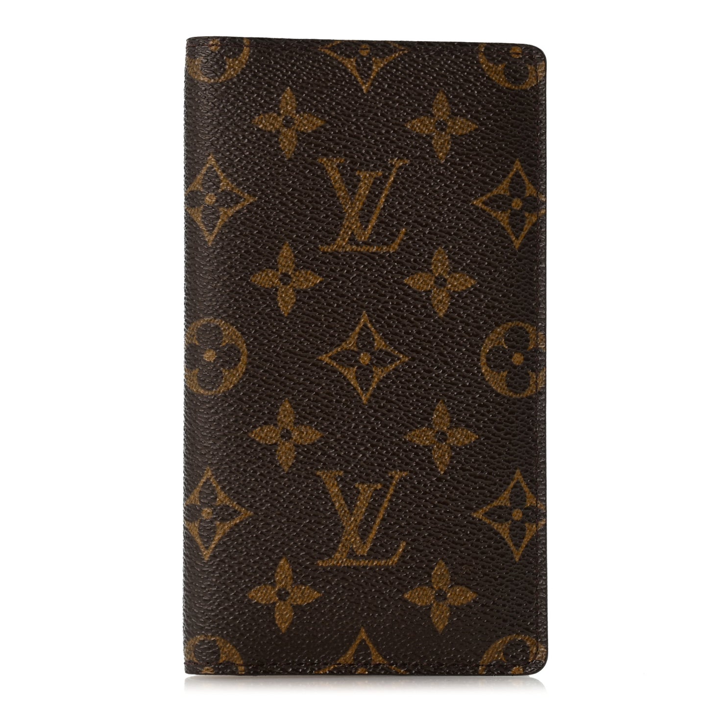 Monogram Checkbook Holder Case Wallet