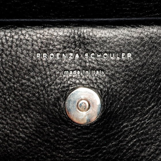 Leather PS11 Classic Shoulder Bag Black