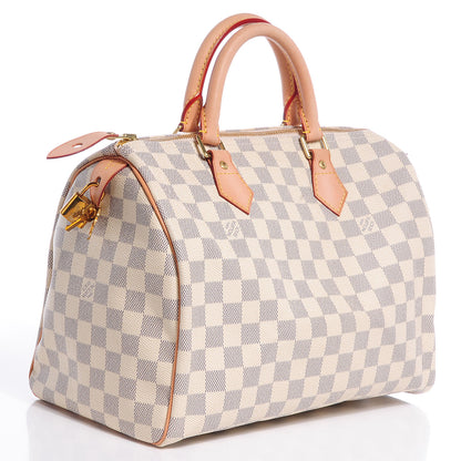 Louis Vuitton Damier Azur Speedy 30 3 of 7